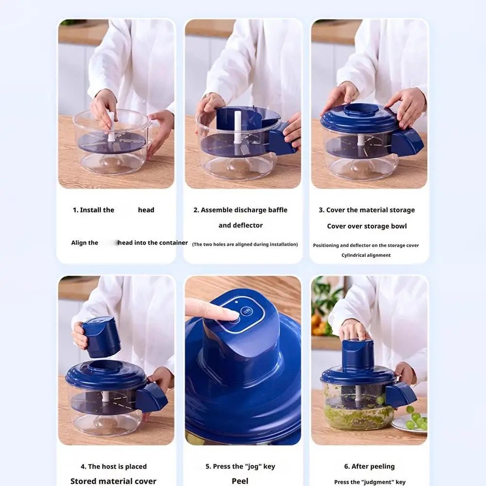 Automatic Electric Grape Peeler Machine Hands Free - Figgostyle