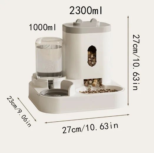 Automatic Pet Feeder & Water Dispenser for Cats Dogs - Smart Food Feeding Station, Automatic Waterer, Pet Supplies - Figgostyle