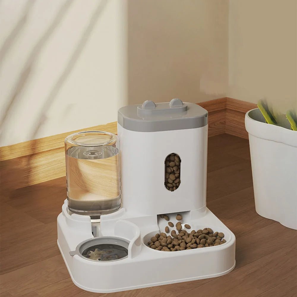 Automatic Pet Feeder & Water Dispenser for Cats Dogs - Smart Food Feeding Station, Automatic Waterer, Pet Supplies - Figgostyle