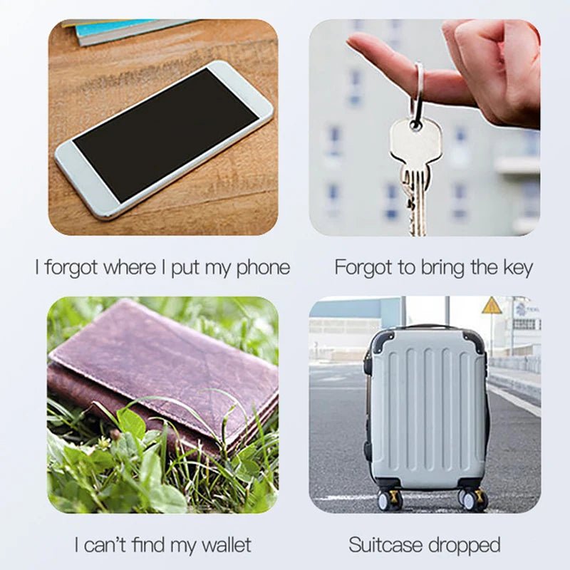 Bluetooth 5.0 Mini GPS Tracker Anti - Lost Device Pet Kids Keys Wallet Tracking for IOS/ Android Smart Finder Locator Accessories - Figgostyle