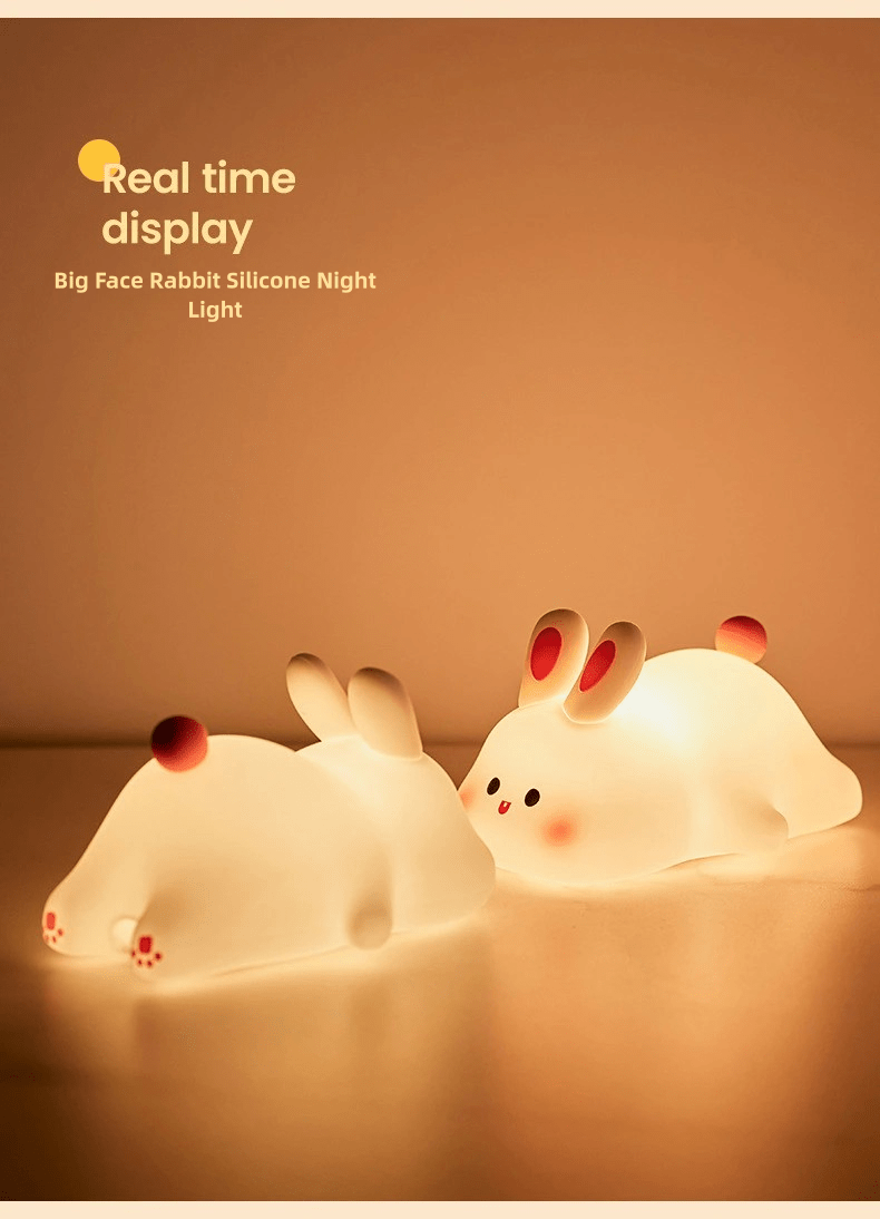 Bunny Night Light for Kids' Room🌙 - Figgostyle
