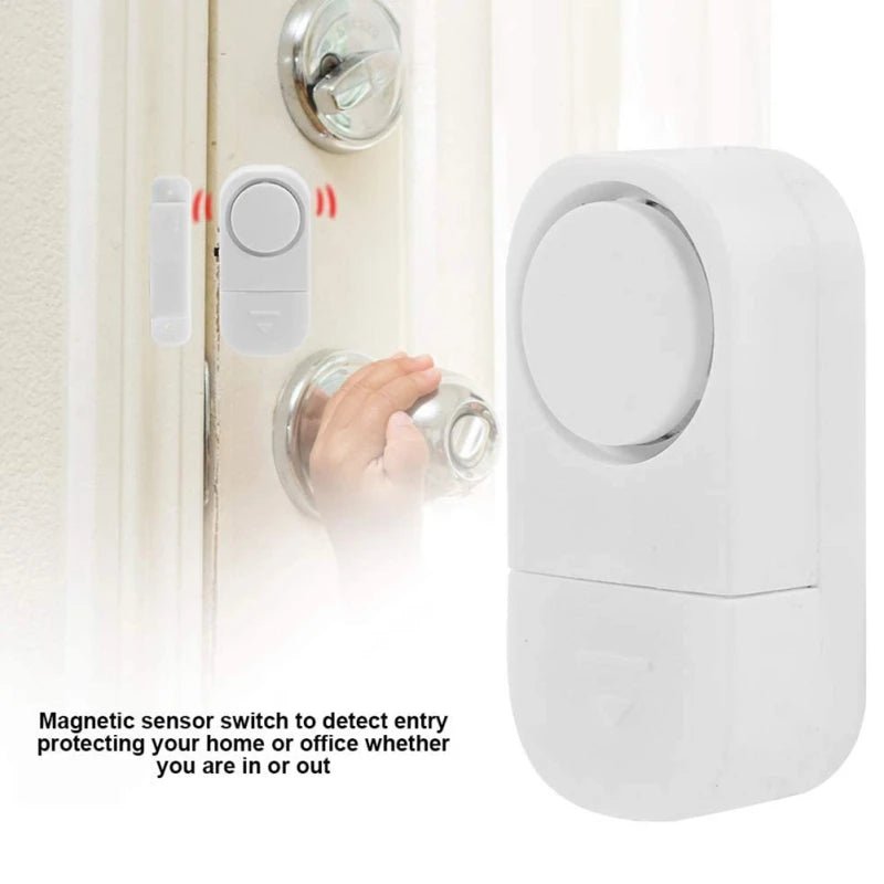 Door Window Wireless Burglar Alarm with Magnetic Sensor Home Safety Wireless System Security Device - Figgostyle