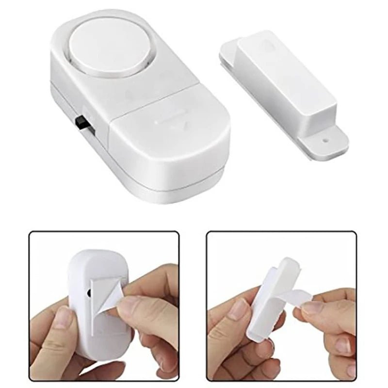 Door Window Wireless Burglar Alarm with Magnetic Sensor Home Safety Wireless System Security Device - Figgostyle
