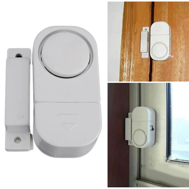 Door Window Wireless Burglar Alarm with Magnetic Sensor Home Safety Wireless System Security Device - Figgostyle