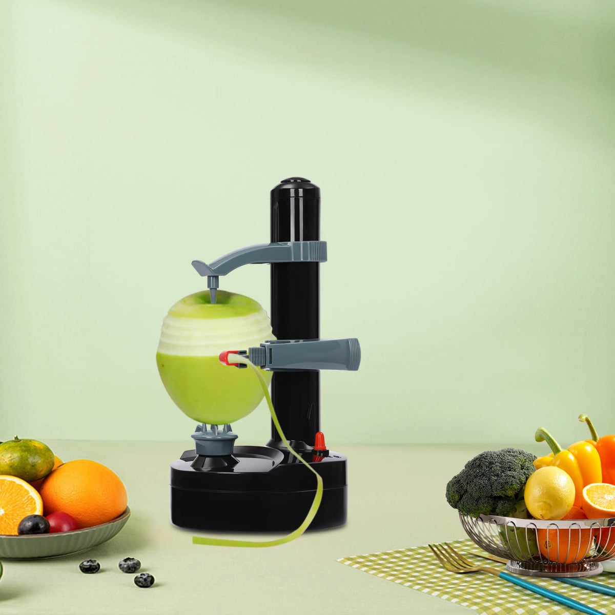 Electric Multi-function Veggie Peeler with Auto Rotating Tool - Figgostyle