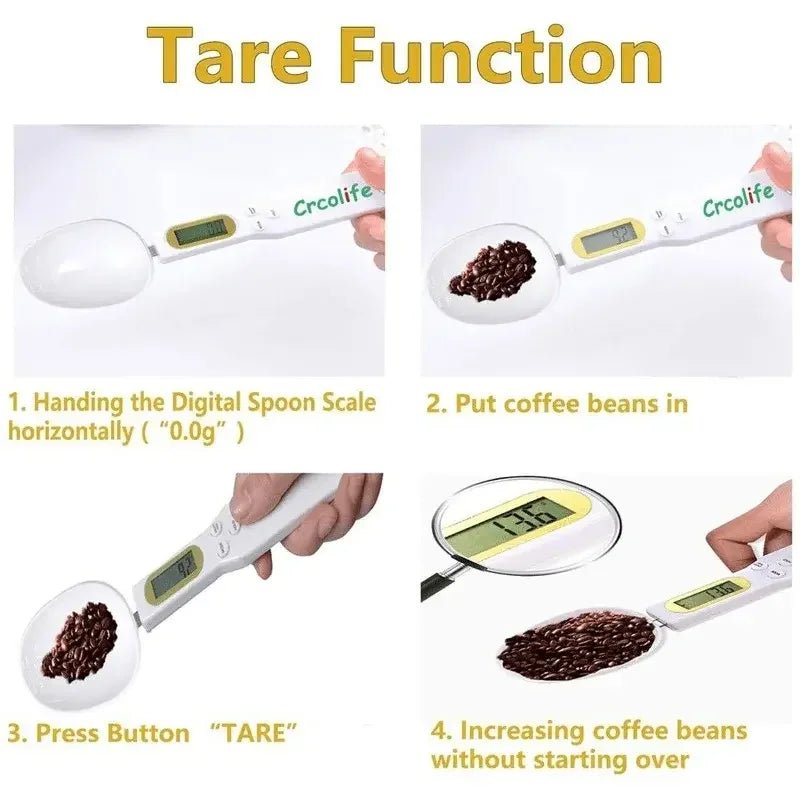 High-precision weighing electronic measuring spoon - Figgostyle