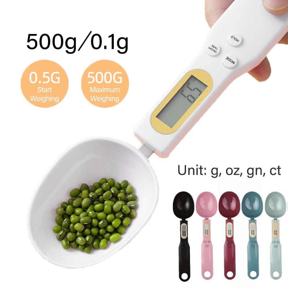High-precision weighing electronic measuring spoon - Figgostyle
