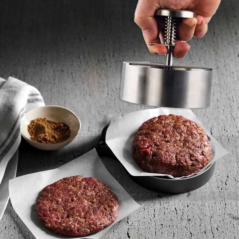 Household 304 stainless steel meat patty press - Figgostyle