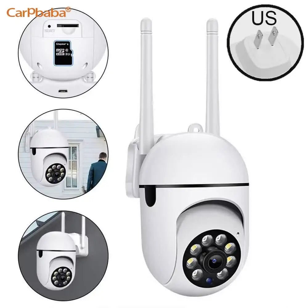 iCam365 APP IP Camera Smart Outdoor Home Security WIFI CCTV Surveillance with Color Night Vision Wireless HD 2 - Way Audio 1080P - Figgostyle