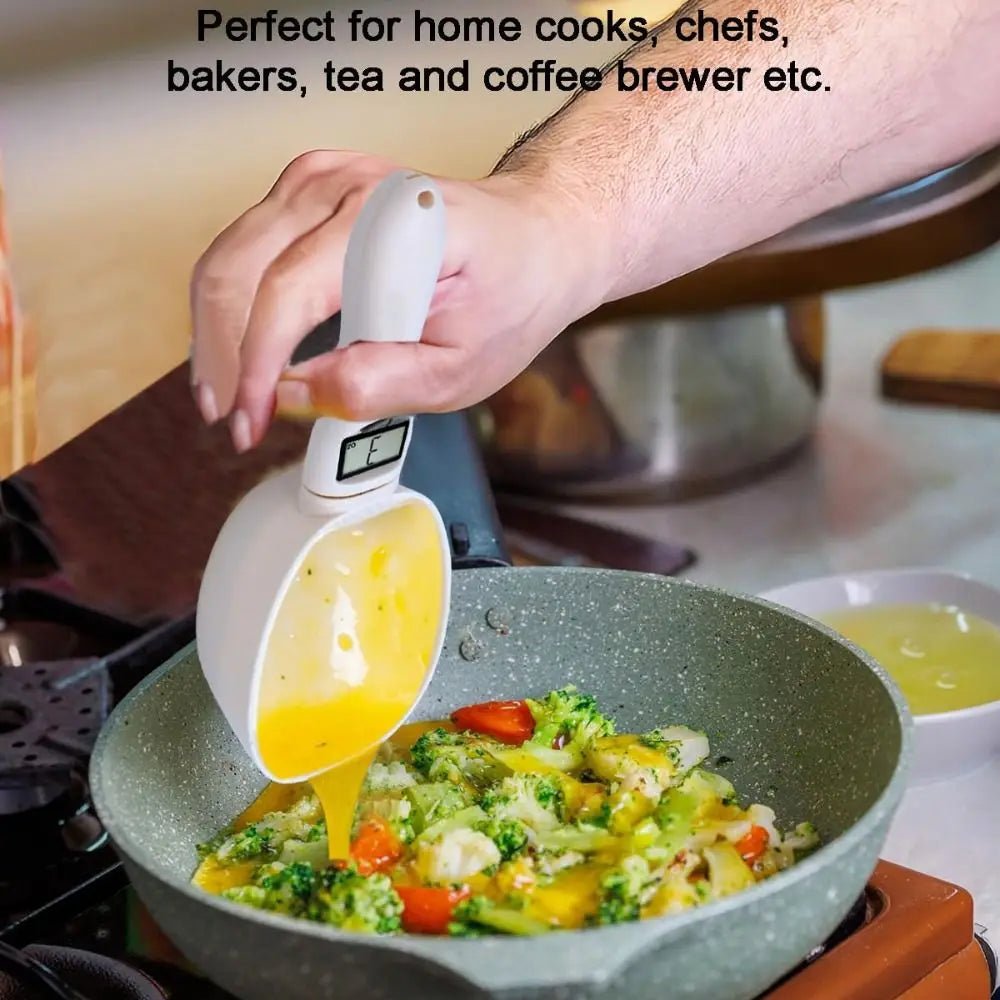 LCD Display Electronic Measuring Spoon 800g/1g High - Accuracy Kitchen Scale Digital Display Mini Size Precision Weighing Tool - Figgostyle