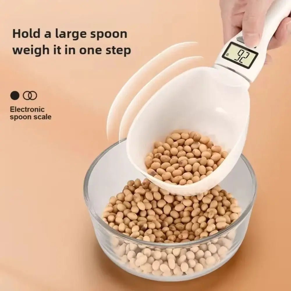 LCD Display Electronic Measuring Spoon 800g/1g High - Accuracy Kitchen Scale Digital Display Mini Size Precision Weighing Tool - Figgostyle