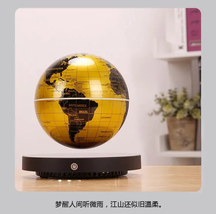Levitating Lamp Magnetic Levitation Globe LED Earth Floating - Figgostyle