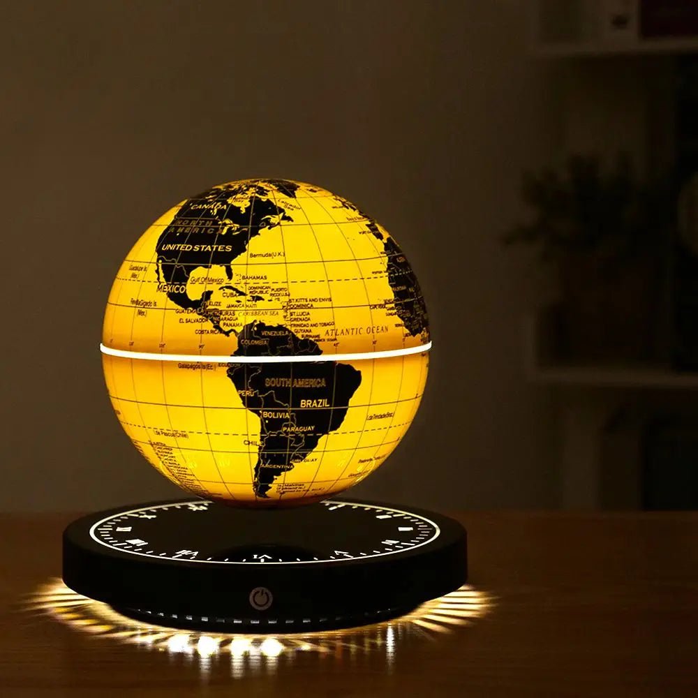 Levitating Lamp Magnetic Levitation Globe LED Earth Floating - Figgostyle