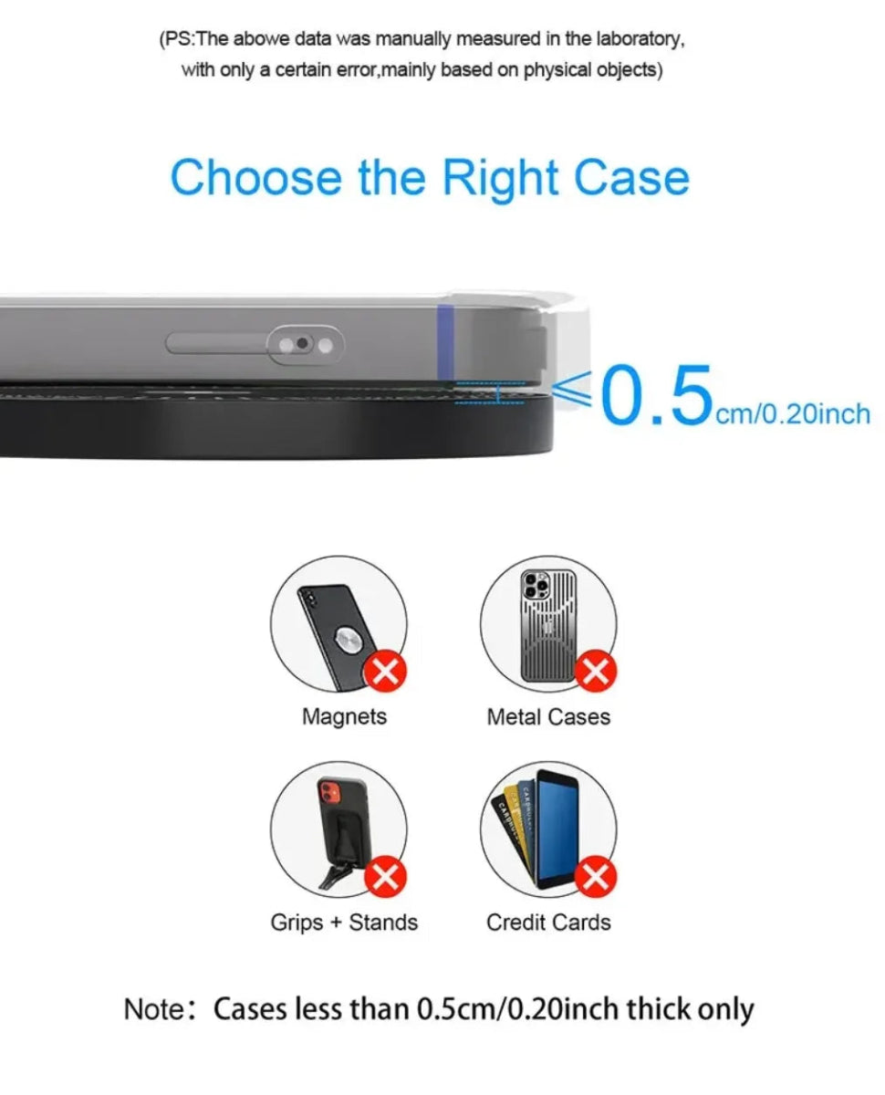 Magnetic Wireless Charger Pad Stand For iPhone 16 15 14 13 12 Pro Max AirPods Phone Chargers Type C Fast Charging Dock Station - Figgostyle
