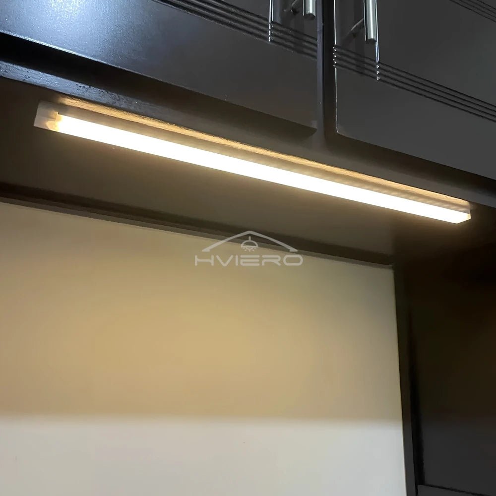 Motion Sensor Night Lights Wireless LED Lamp USB Rechargeable Magnetic For Wardrobe Room Closet Kitchen Aisle Tube Detector Bulb - Figgostyle