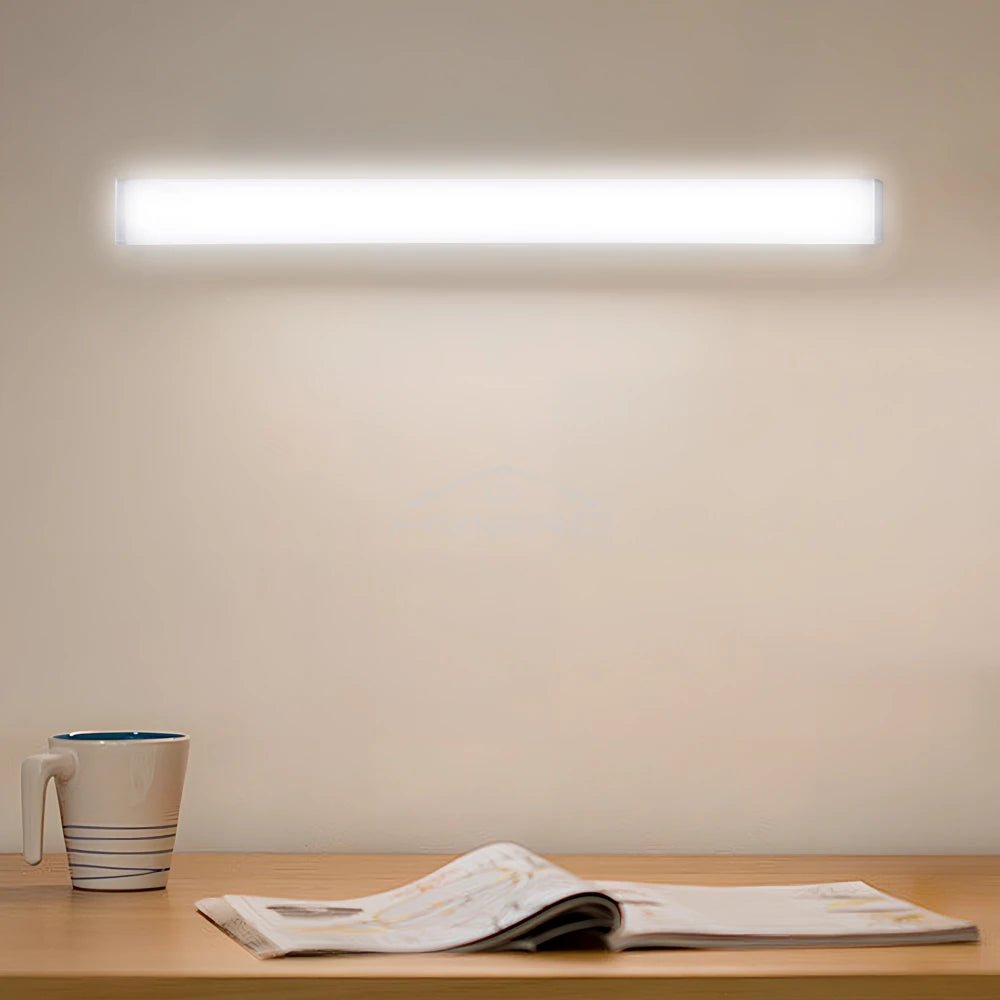 Motion Sensor Night Lights Wireless LED Lamp USB Rechargeable Magnetic For Wardrobe Room Closet Kitchen Aisle Tube Detector Bulb - Figgostyle
