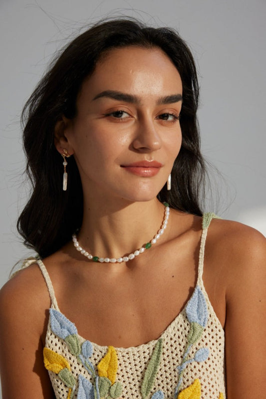 natural pearl necklace - Figgostyle