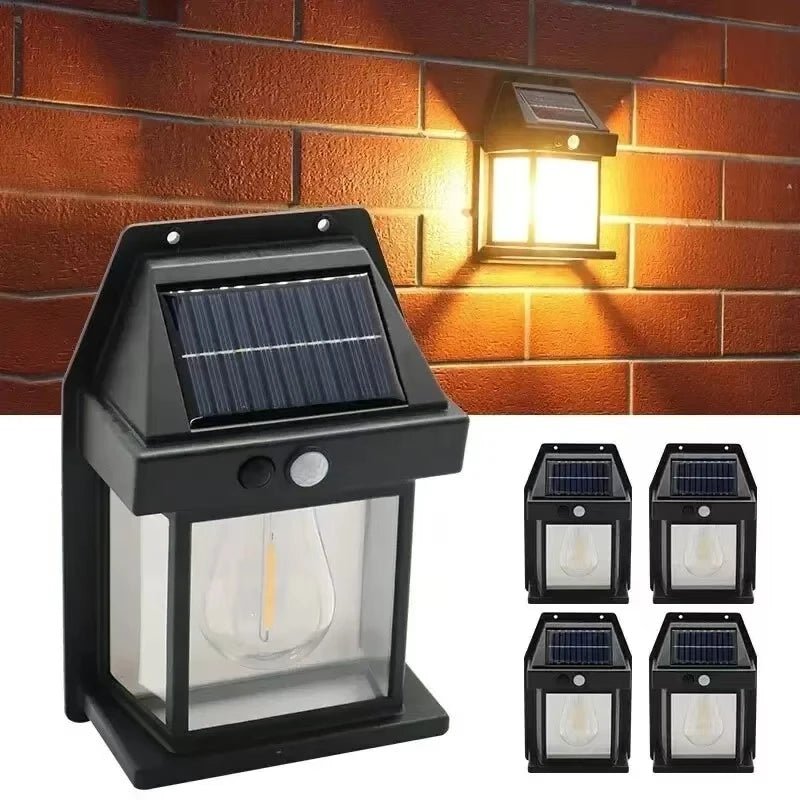 Powerful Outdoor Solar Lamp Garden Solar Powered Streetlight Outdoor Lights - Figgostyle