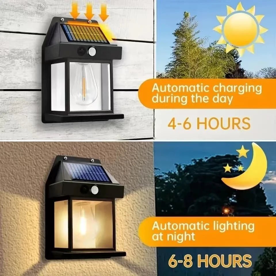 Powerful Outdoor Solar Lamp Garden Solar Powered Streetlight Outdoor Lights - Figgostyle