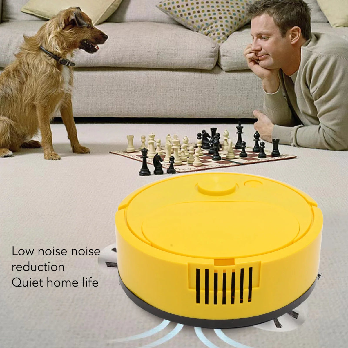 Robot Vacuum Cleaner Multifunctional USB Charging Mini Smart Mopping Sweeping Robot Cleaner For Wooden Flooring Tile Carpet - Figgostyle