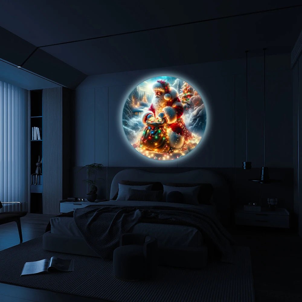 Santa Claus Projection Lamp 🎅✨ - Figgostyle