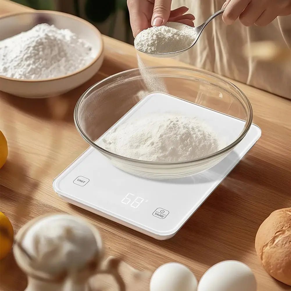Smart Kitchen Scale Phone App 3g/10kg Electronic Scale Calorie Counter Nutrition Tracking LCD Display Digital Scale - Figgostyle