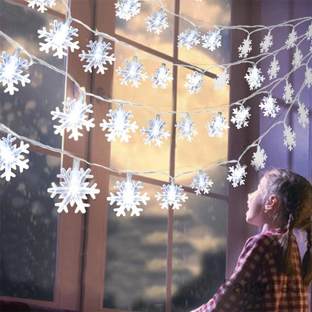 Snowflake Fairy String Lights ❄️✨ - Figgostyle