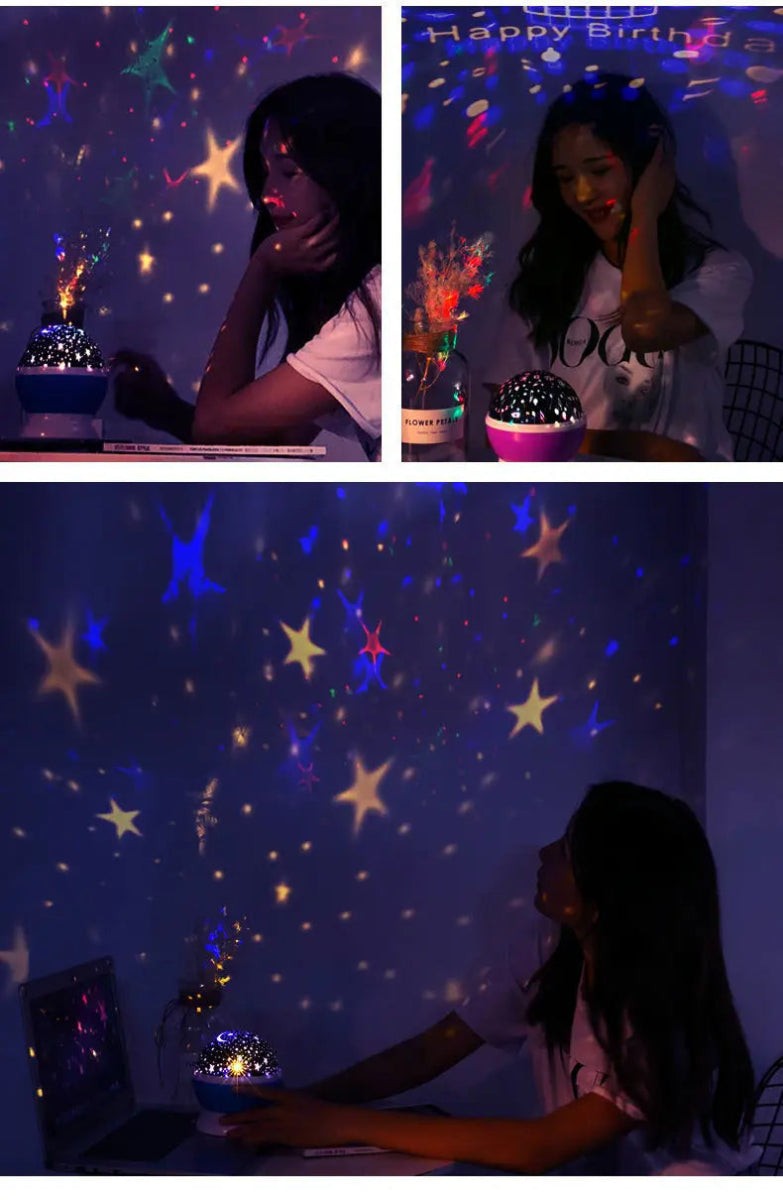 Starry Sky Night Light Projector 🌙✨ - Figgostyle