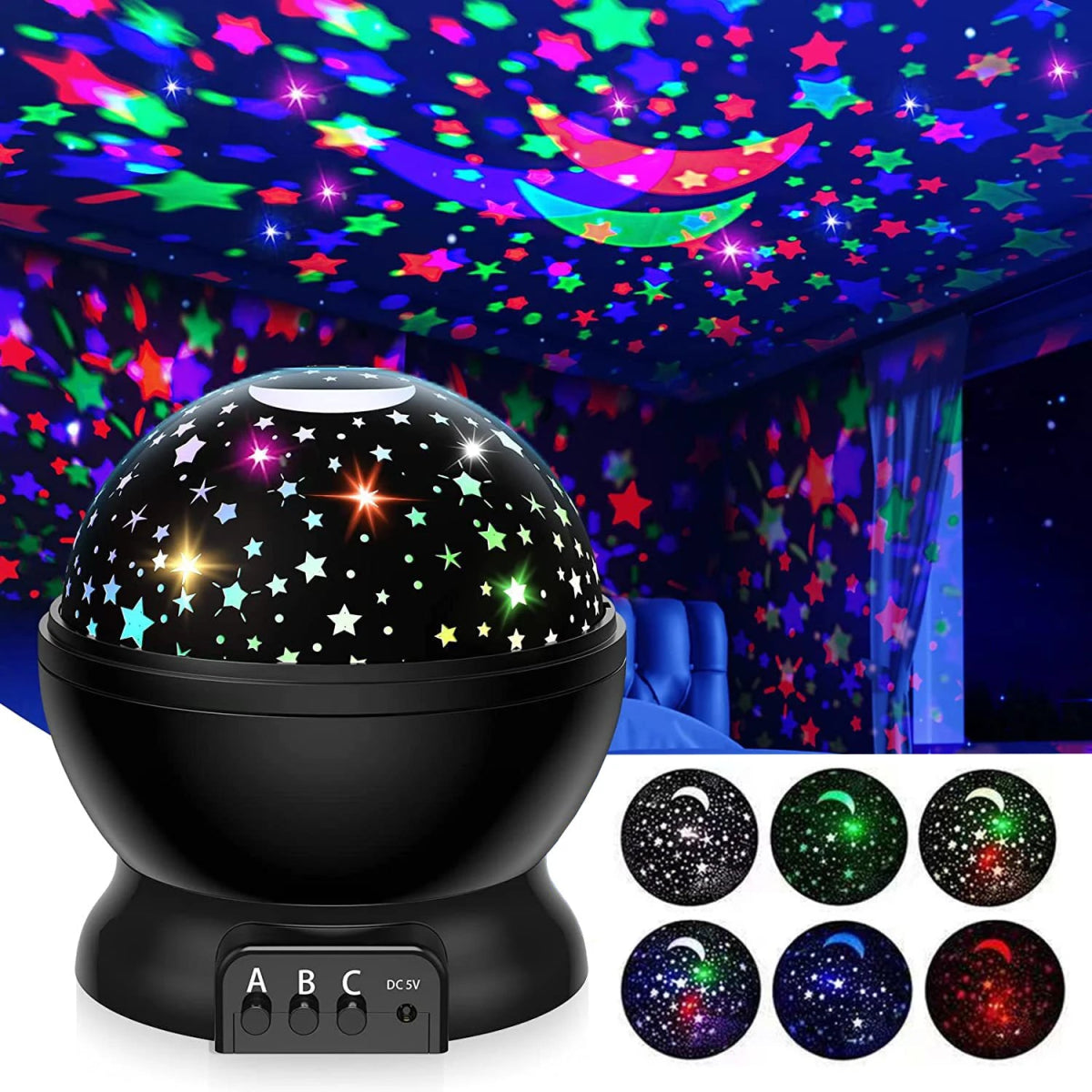 Starry Sky Night Light Projector 🌙✨ - Figgostyle