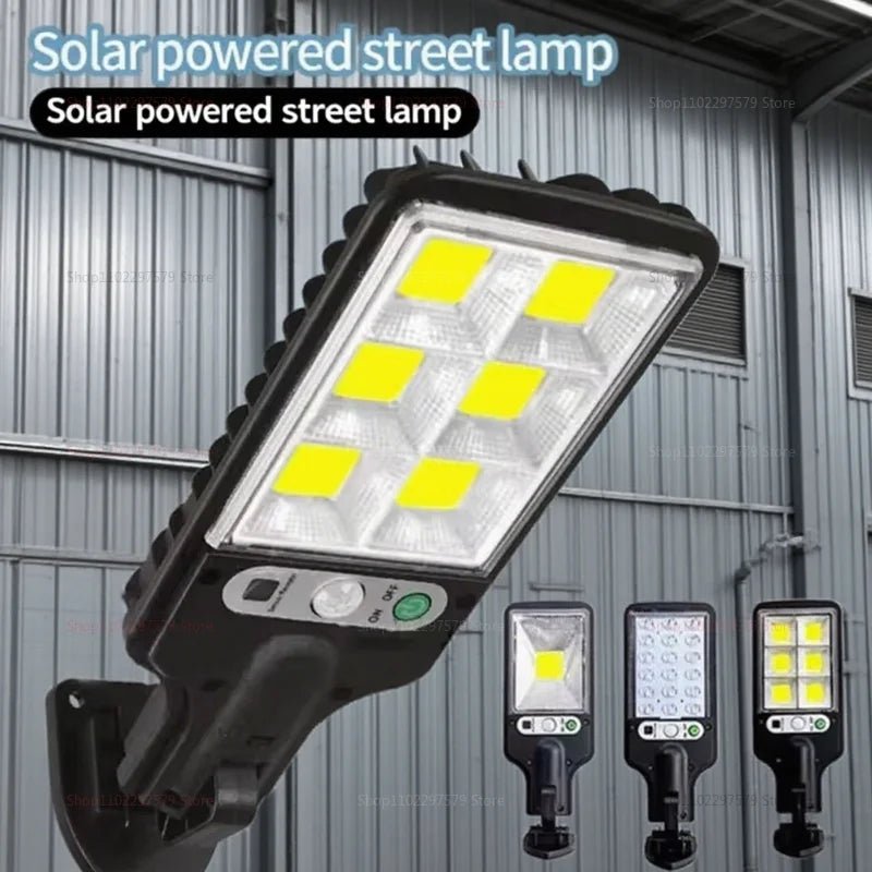 2025 Solar Street Lights Outdoor Home Rural Fully Automatic LED Sensing Super Bright Waterproof Security Garden Pathway Lamp - Figgostyle