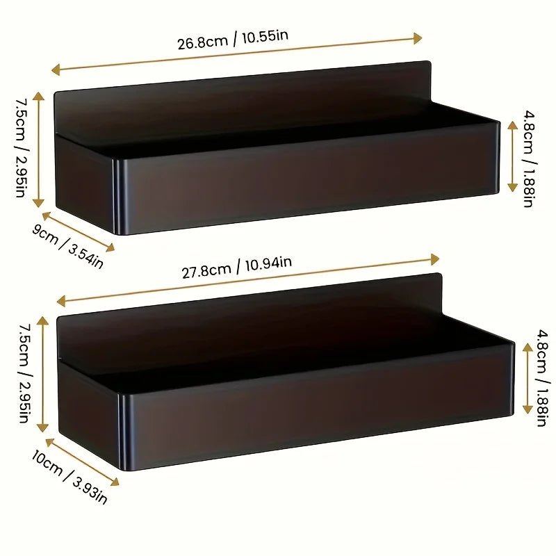2pcs Storage Magnetic Basket For Fridge Multifunctional Kitchen Storage Rack Saving Space Storage Basket For Refrigerator Fridge - Figgostyle