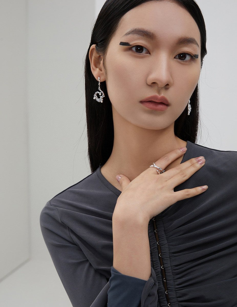 925 sterling silver ring, part of the Natural Style collection - Figgostyle