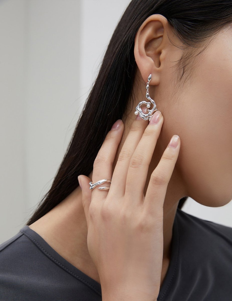 925 sterling silver ring, part of the Natural Style collection - Figgostyle