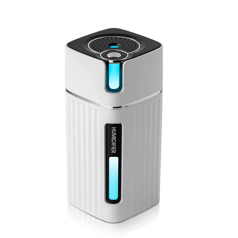 Air Humidifier Ultrasonic Smart Cool Mist Aroma Diffuser HumidifiersWith Color LED Light Mist Maker Fogger For Office Car Home - Figgostyle