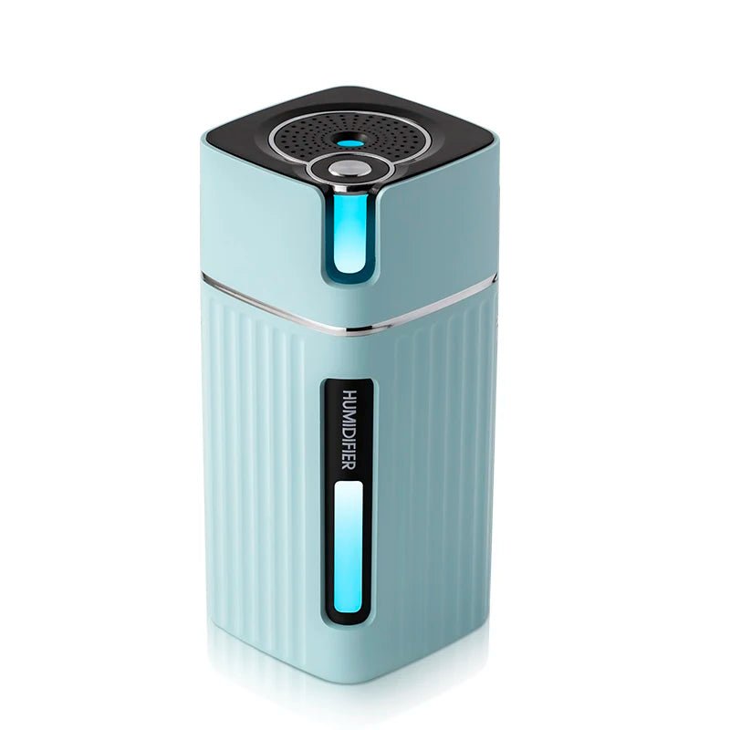 Air Humidifier Ultrasonic Smart Cool Mist Aroma Diffuser HumidifiersWith Color LED Light Mist Maker Fogger For Office Car Home - Figgostyle