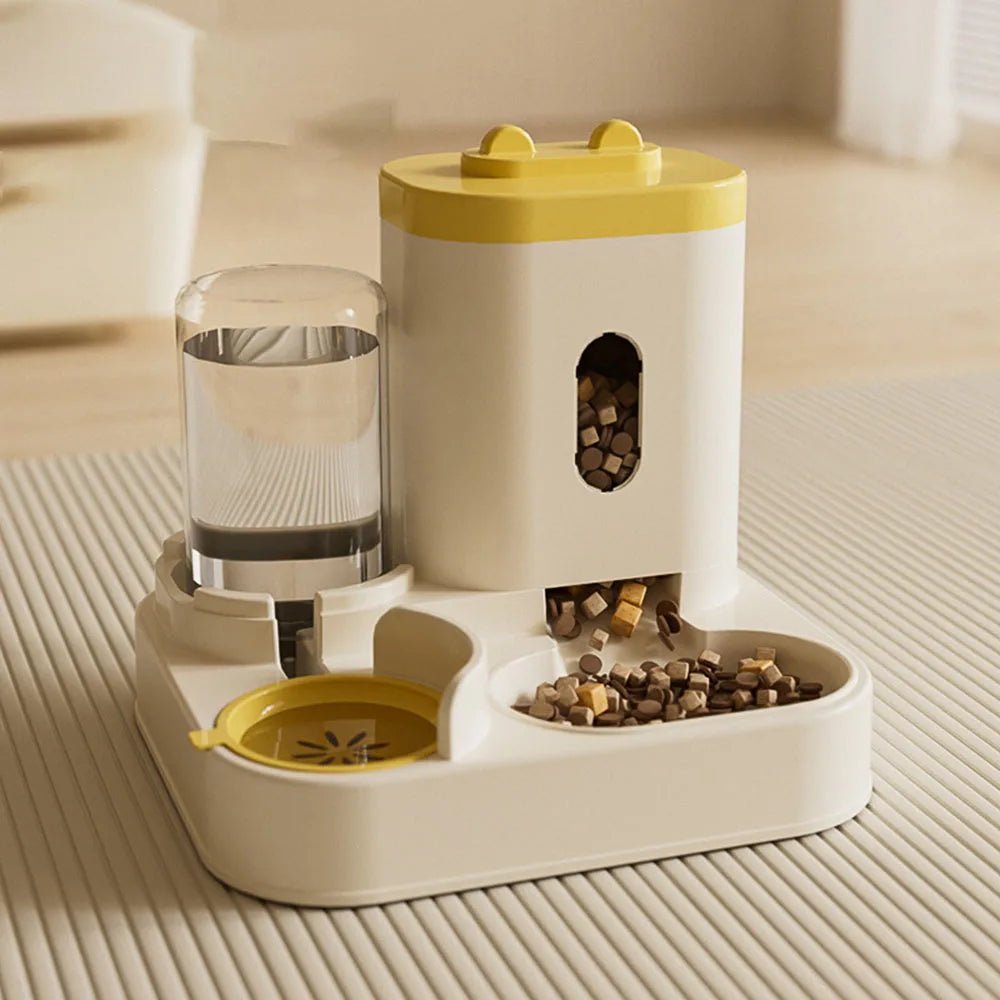 Automatic Pet Feeder & Water Dispenser for Cats Dogs - Smart Food Feeding Station, Automatic Waterer, Pet Supplies - Figgostyle
