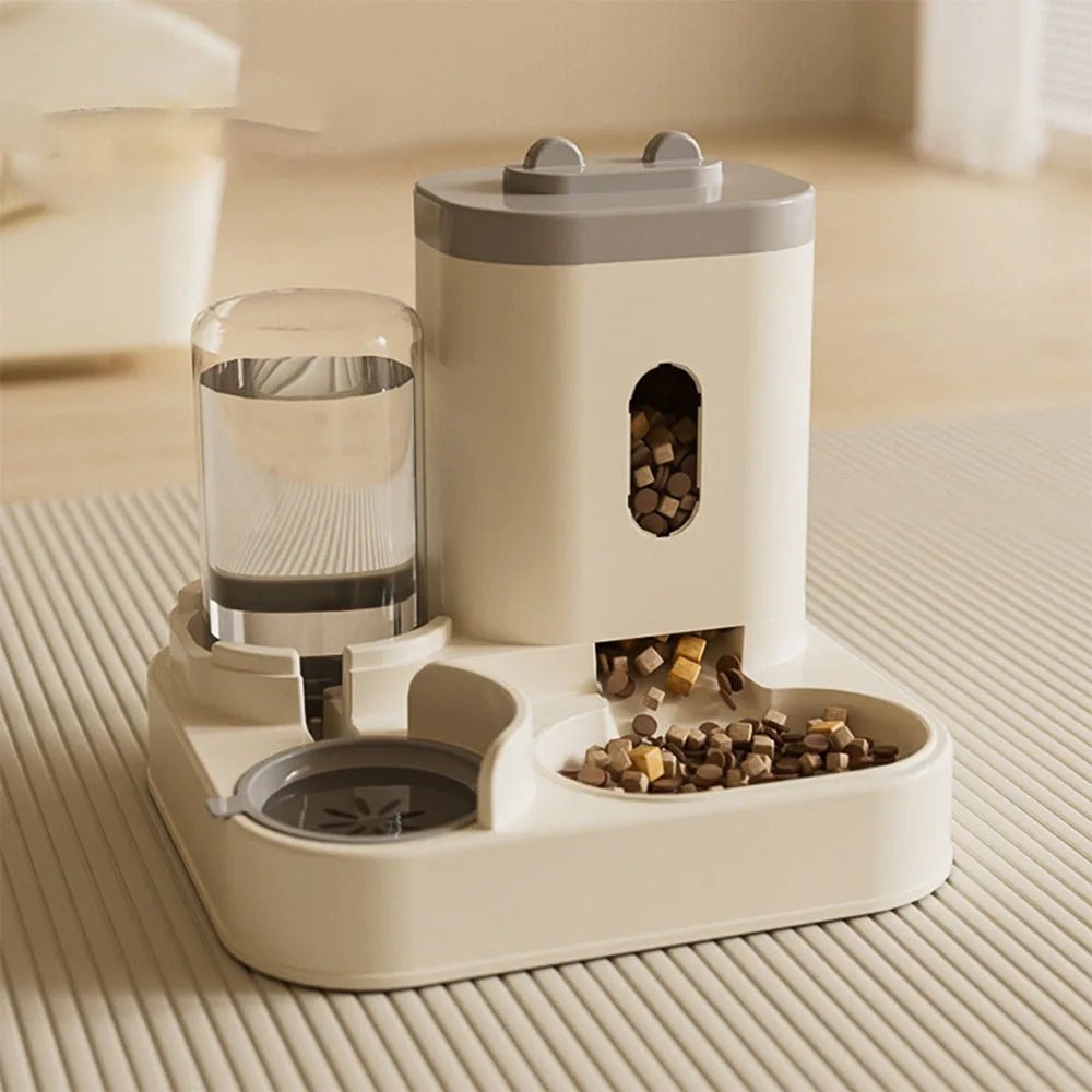 Automatic Pet Feeder & Water Dispenser for Cats Dogs - Smart Food Feeding Station, Automatic Waterer, Pet Supplies - Figgostyle