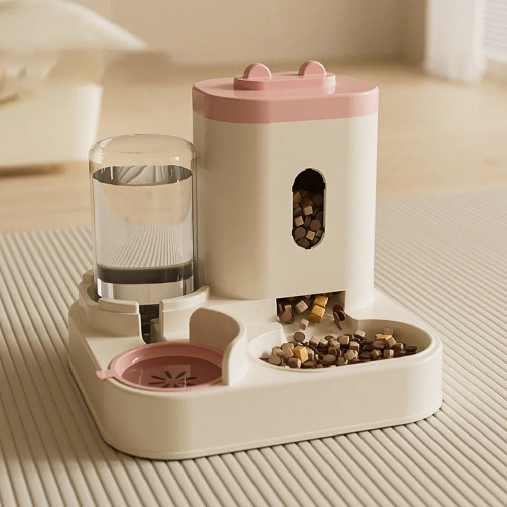 Automatic Pet Feeder & Water Dispenser for Cats Dogs - Smart Food Feeding Station, Automatic Waterer, Pet Supplies - Figgostyle