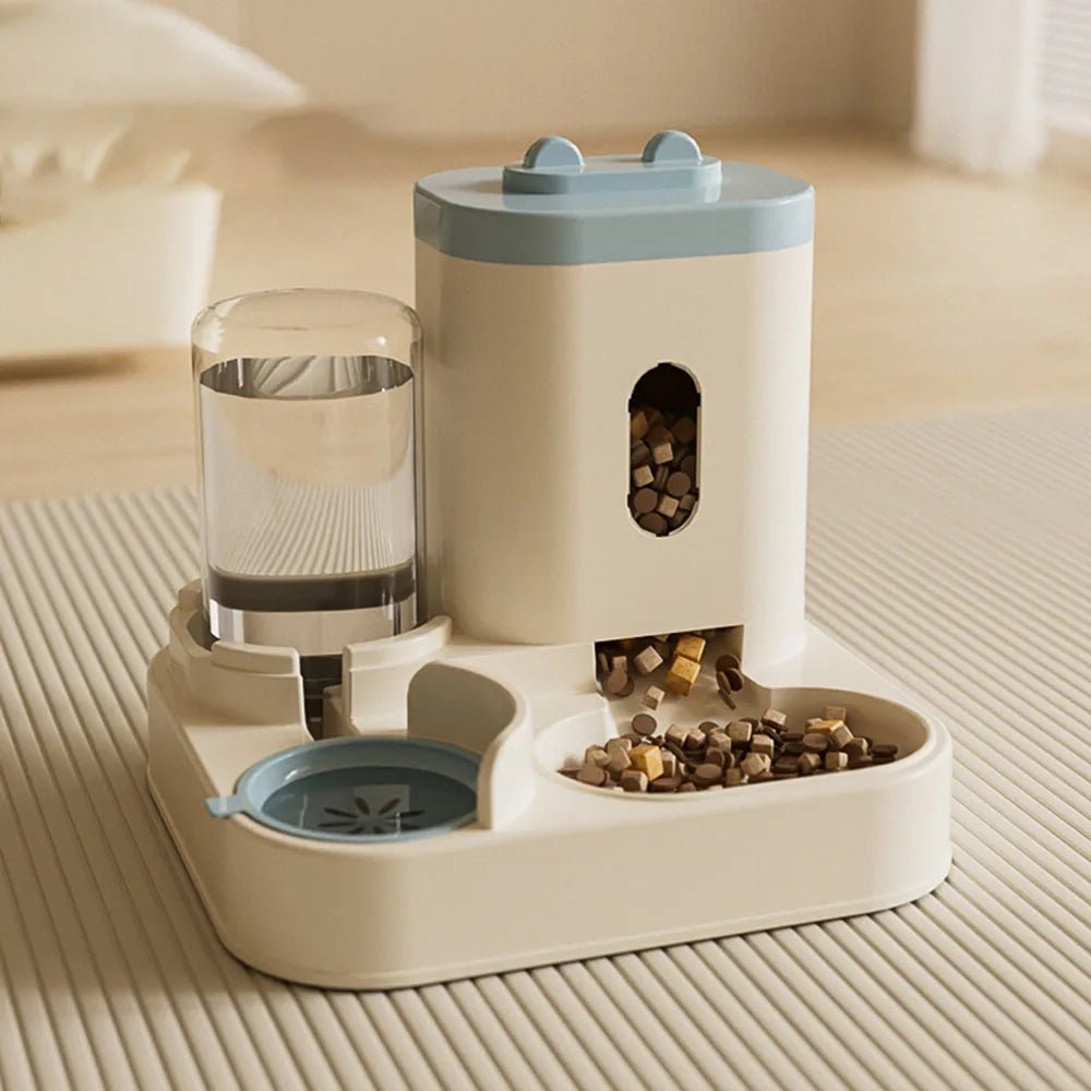 Automatic Pet Feeder & Water Dispenser for Cats Dogs - Smart Food Feeding Station, Automatic Waterer, Pet Supplies - Figgostyle