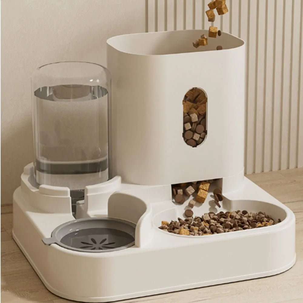 Automatic Pet Feeder & Water Dispenser for Cats Dogs - Smart Food Feeding Station, Automatic Waterer, Pet Supplies - Figgostyle