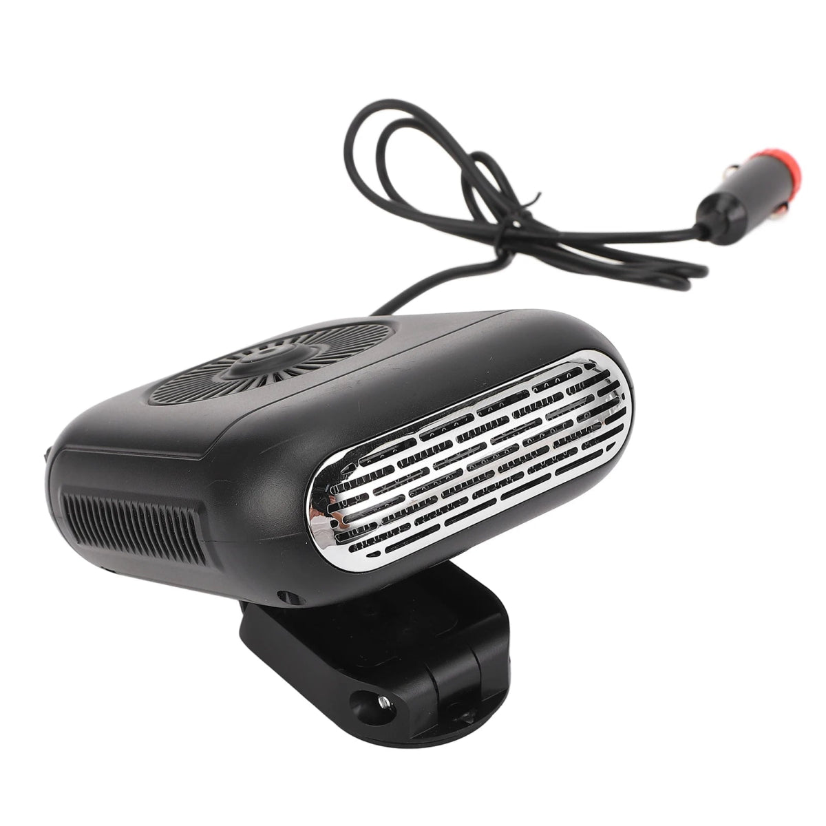 Car Heater Portable Electric Quiet Vehicle Small Space Thermostat 12V 360 Degree Adjustable 2 Level Temperature 12V Car Heater - Figgostyle