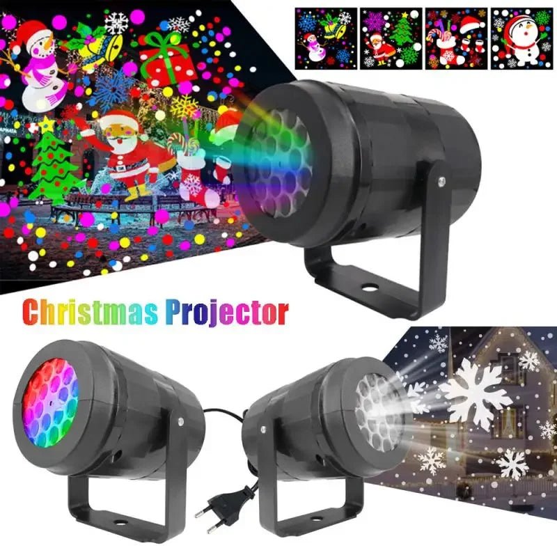 Christmas Snowflake Projector Light ❄️🎅 - Figgostyle