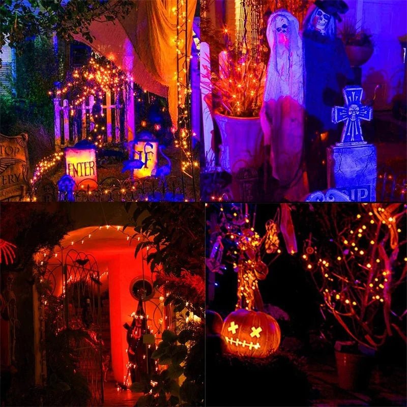 Christmas Tree RGB String Lights 🎄✨ 100LED 10M Bluetooth Fairy Lights - Figgostyle