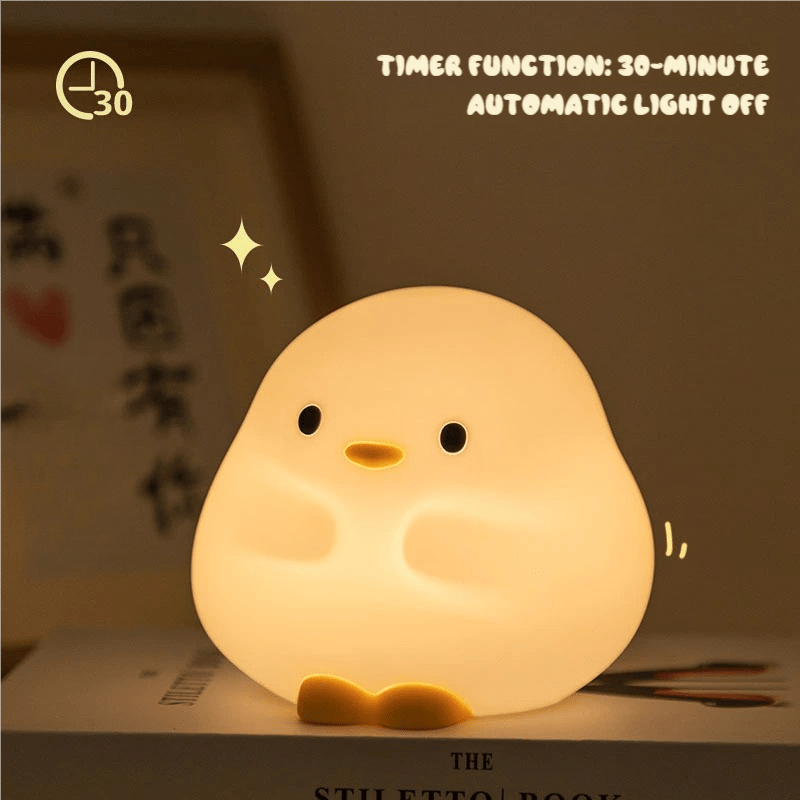 Quirky Duck Night Light Gift 🐤 - Figgostyle