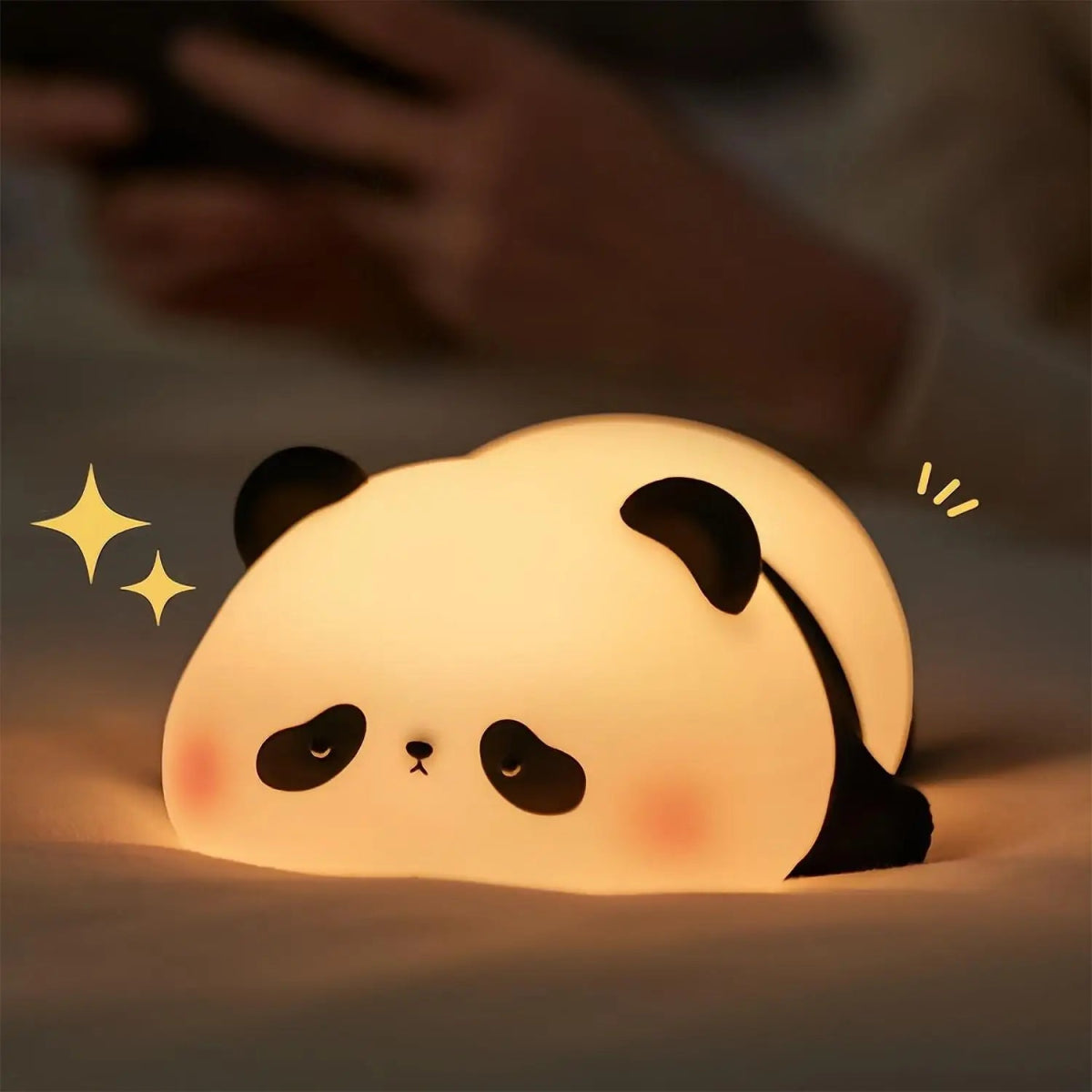 Cute Silicone Night Lights Sheep Cartoon Bedroom Lamp - Figgostyle