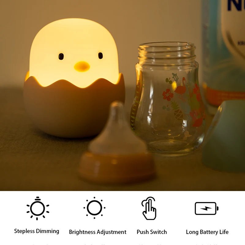 Eggshell Chicken Night Light - Figgostyle