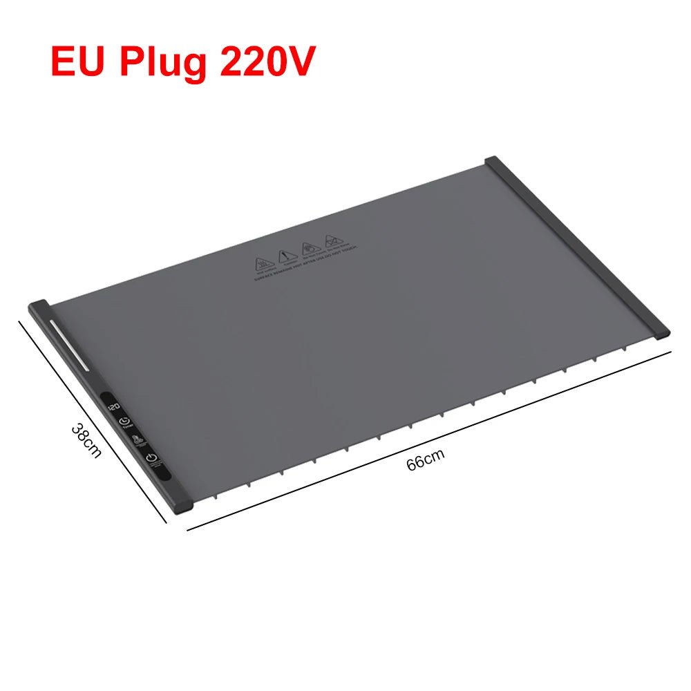 Electric Food Warmer Plate Foldable Warming Tray Plate Warmer - Figgostyle