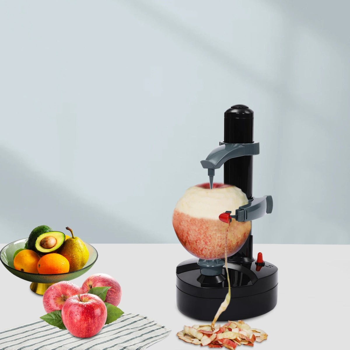 Electric Multi-function Veggie Peeler with Auto Rotating Tool - Figgostyle