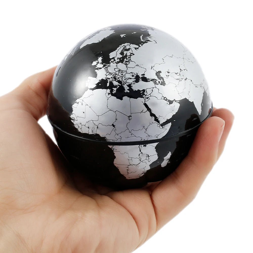 Floating Globe Levitating World Map - Figgostyle