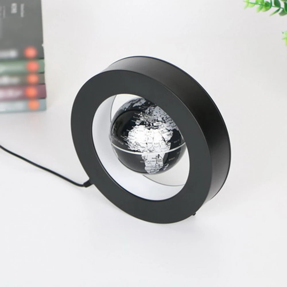 Floating Globe Levitating World Map - Figgostyle